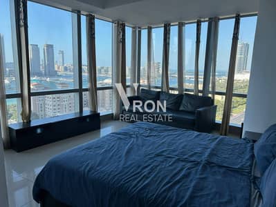 3 Bedroom Apartment for Rent in Dubai Marina, Dubai - Sea Views | High Floor | Ocean Heights Marina | Vacant Now