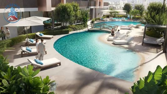 شقة 1 غرفة نوم للبيع في مثلث قرية الجميرا (JVT)، دبي - Essenlife-Residence-pool. webp