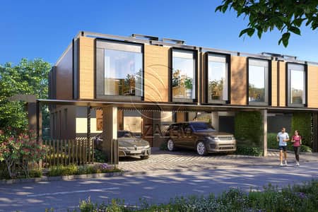 3 habitaciones Townhouse para en Venta en Al Reem Island, Abu Dhabi - Chic Townhouse Front. jpg
