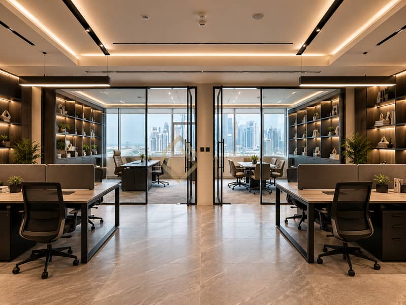 Furnished Office | 2 Manager Rooms | 1,200 Sq Ft Furnished Office | 2 Manager Rooms | 1,200 Sq Ft