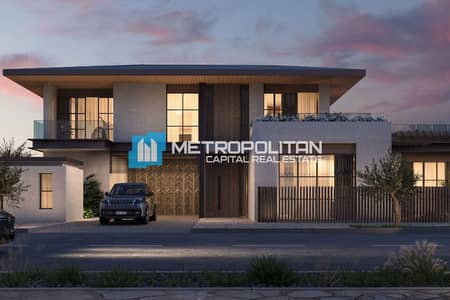 5 Bedroom Villa for Sale in Al Hudayriat Island, Abu Dhabi - Single Row |5BR+Balcony |Low Premium |Nearby Beach