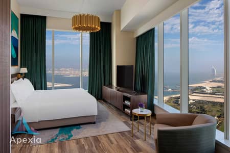 3 Bedroom Hotel Apartment for Rent in Dubai Media City, Dubai - VPVD Three bedroom Superior Seaview . jpg
