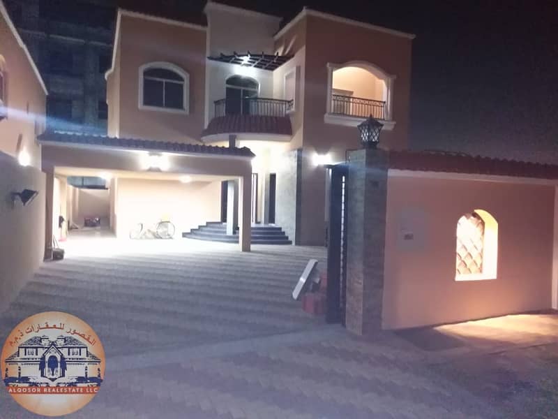 Villa for sale in Ajman luxury design and magnificence finishes freehold for all nationalities