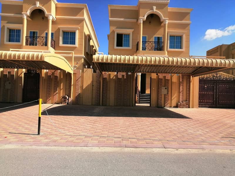 For sale new villa, the first inhabitants of the Emirate of Ajman