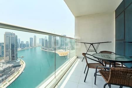 2 Bedroom Apartment for Rent in Business Bay, Dubai - Canal View | Fully Furnished | High Floor