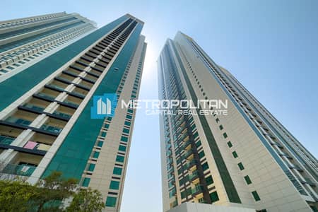 2 Bedroom Flat for Rent in Al Reem Island, Abu Dhabi - Partial Mangrove & City View | High Floor| Balcony 2 Bedroom Flat for Rent in Al Reem Island, Abu Dhabi - Partial Mangrove & City View | High Floor| Balcony