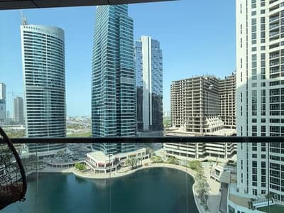 2 Bedroom Flat for Rent in Jumeirah Lake Towers (JLT), Dubai - Full Lake View | 2 BR | Spacious Balcony