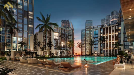 Studio zum Verkauf in Azizi Milan, Dubai - AZIZI_MILANO_CGI12_8K. jpg. jpeg Studio zum Verkauf in Azizi Milan, Dubai - AZIZI_MILANO_CGI12_8K. jpg. jpeg