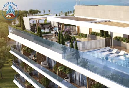 阿尔马扬岛， 拉斯海玛 3 卧室单位待售 - aquino-residences-at-al-marjan-island-by-bnw-developments-rooftop-view-scaled. webp