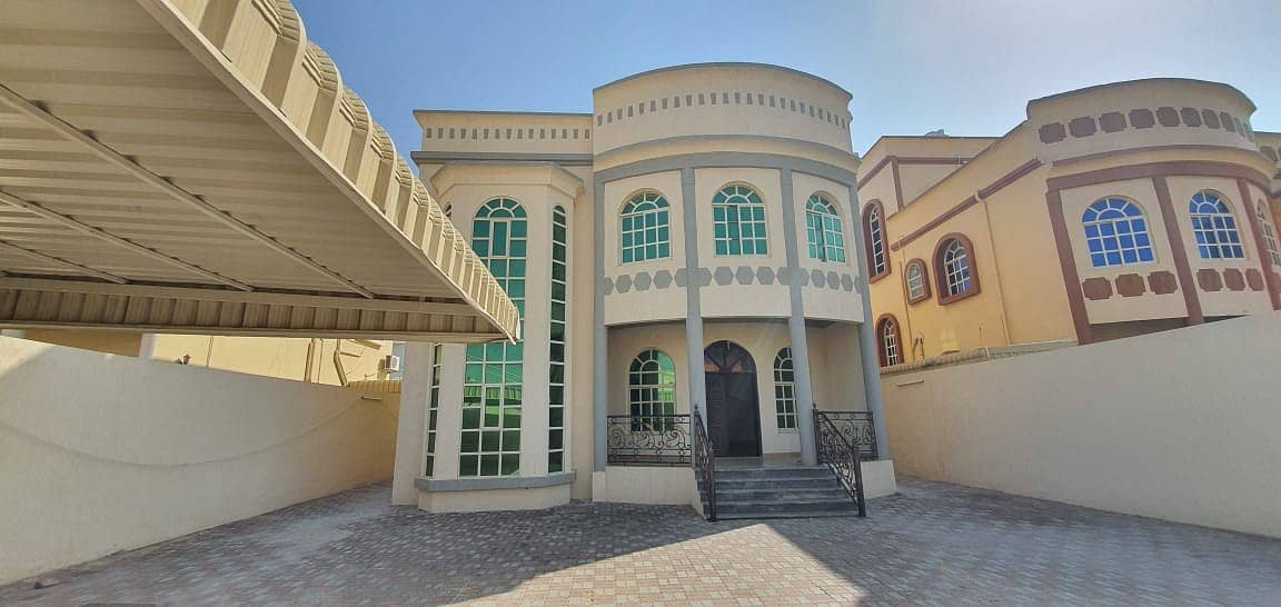 A spacious two-storey villa for rent in Ajman in Ar Rawdah, near Abayat Roundabout