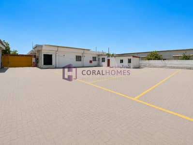 Plot for Rent in Ras Al Khor, Dubai - 37,000 sq ft | Fully Interlock with Office | Garage Plot for Rent in Ras Al Khor, Dubai - 37,000 sq ft | Fully Interlock with Office | Garage
