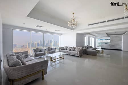 3 Bedroom Apartment for Rent in Dubai Marina, Dubai - Panoramic Sea & Palm View | Open Living Layout 3 Bedroom Apartment for Rent in Dubai Marina, Dubai - Panoramic Sea & Palm View | Open Living Layout