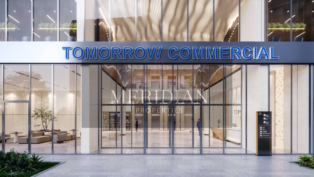 12 Main entrance of the commercial tower. jpg