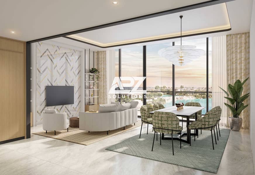 13 AZIZI VENICE LIVING AND DINING VIEW. jpg