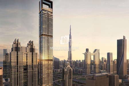 1 Bedroom Apartment for Sale in Sheikh Zayed Road, Dubai - Original Price + DLD | Sea View + Balcony
