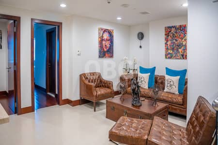 4 Bedroom Flat for Sale in Dubai World Trade Centre (DWTC), Dubai - Luxurious Furniture | Burj Khalifa / Zabeel View
