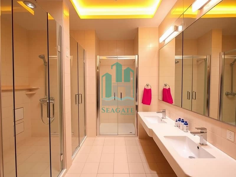 5 A_spacious_shared_bathroom_designed_for_6_persons_featuring_three_shower_stalls_and_three_sinks. _Each_shower_stall_has_glass_doors_for_privacy_and_modern_fixtures. _The_sinks_are_arranged_in_a_row_under_large_mirrors_. jpeg