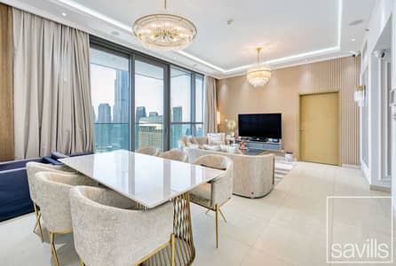 3 Bedroom Flat for Sale in Za'abeel, Dubai - Upgraded | Burj Khalifa View | Downtown Views
