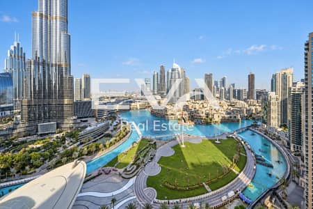 2 Bedroom Flat for Rent in Downtown Dubai, Dubai - ELEGANT 2BR | CHILLER FREE | MID FLOOR
