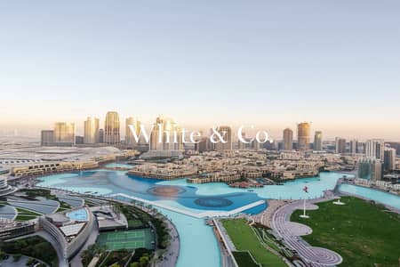 4 Bedroom Apartment for Rent in Downtown Dubai, Dubai - HIGH FLOOR| FOUNTAIN & BURJVIEW |01 SERIES