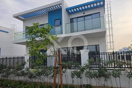 6 Bedroom Villa for Rent in DAMAC Lagoons, Dubai - 6 BR + Maid Villa for Rent | Santorini