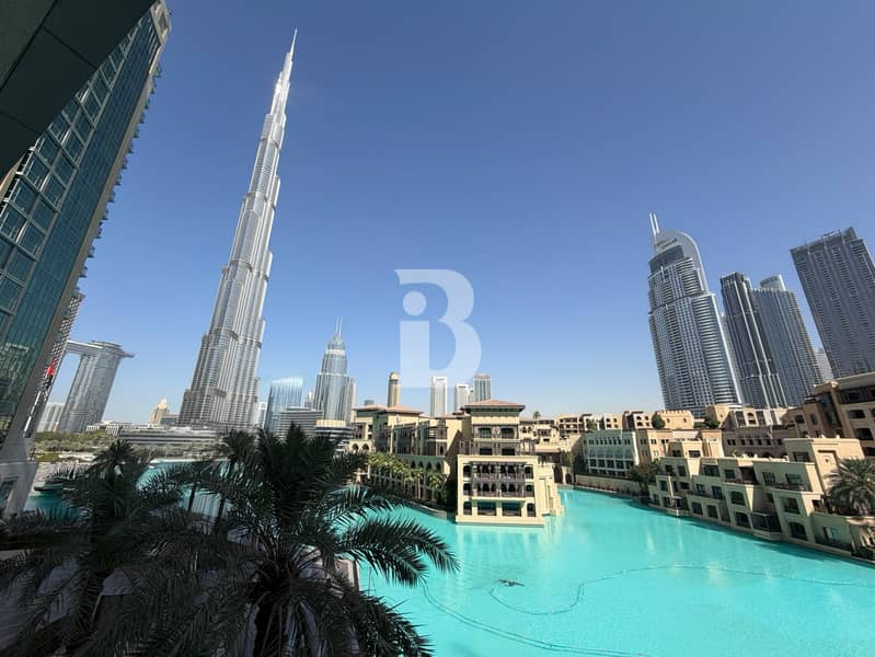 Burj and Fountain View | Vacant Unit Burj and Fountain View | Vacant Unit