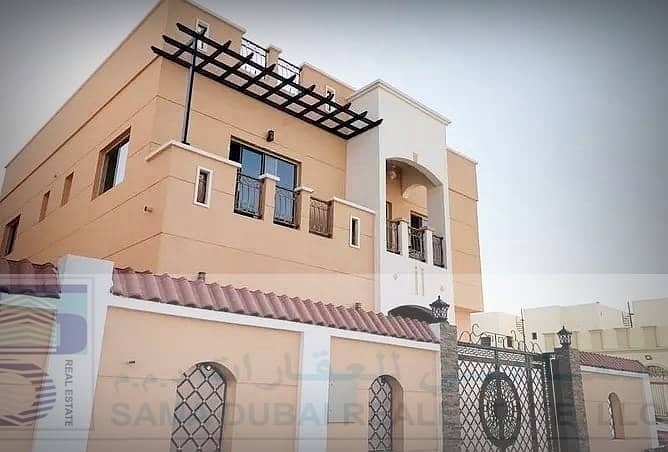 Nice modern villa beautiful design for sale in ajman
