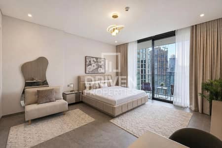 Studio for Rent in Business Bay, Dubai - Premium Furnishing | High Floor | Brand New