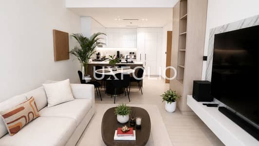 2 Bedroom Flat for Rent in Jumeirah Village Circle (JVC), Dubai - Fully Furnished | Pool View | Vacant Now