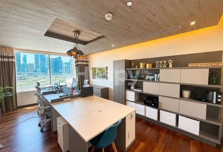 Office for Rent in Jumeirah Lake Towers (JLT), Dubai - Lake view | Furnished | DMCC