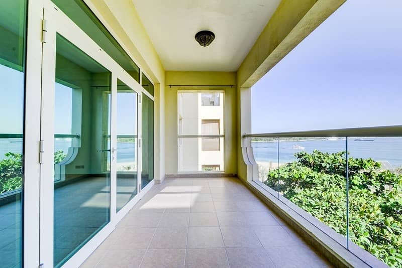 1 Bed - Unfurnished - Partial Sea View Apt.