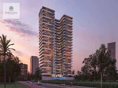 1 habitación Apartamento para en Venta en Dubai Land Residence Complex (DLRC), Dubai - Streetangle02twilight. jpg