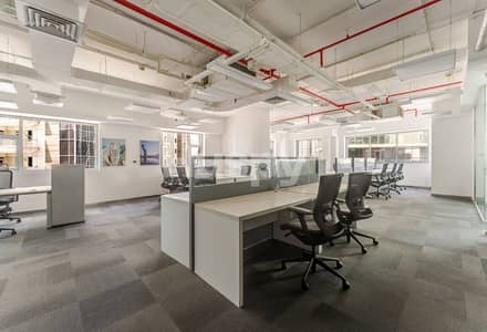 Office for Rent in Business Bay, Dubai - Furnished | Partitioned | Vacant