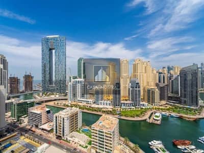 Studio for Rent in Dubai Marina, Dubai - Exlusive Location | Balcony | Fully Furnished