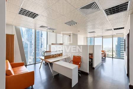 Office for Rent in Business Bay, Dubai - Canal and Burj Khalifa View | Fully Furnished