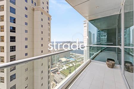 Appartement de 2 chambres à à louer à Jumeirah Beach Residence (JBR), Dubai - Appartement à Jumeirah Beach Residence (JBR)，Al Fattan Marine Towers, 2 chambres, 160000 AED - 16444939