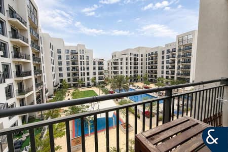 2 Bedroom Apartment for Sale in Town Square, Dubai - Pool View | Notice Served | Mid Floor | 2 Bed