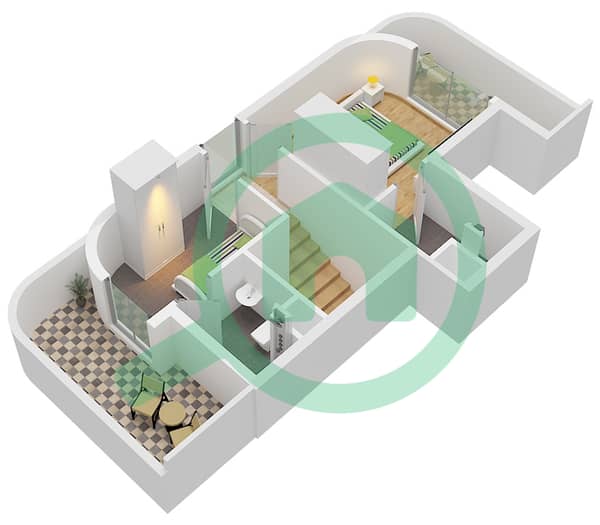 Type A Unit Corner Floor Second Type A Unit Corner Floor Second