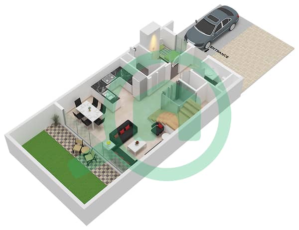 Type B Unit Mid Floor Ground Type B Unit Mid Floor Ground