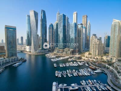 3 Bedroom Apartment for Rent in Dubai Marina, Dubai - Stunning Marina View | Fully Upgraded | Vacant 3 Bedroom Apartment for Rent in Dubai Marina, Dubai - Stunning Marina View | Fully Upgraded | Vacant