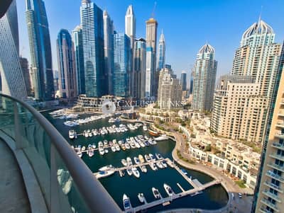 2 Bedroom Apartment for Rent in Dubai Marina, Dubai - Luxurious | Fully Upgraded | Vacant 2 Bedroom Apartment for Rent in Dubai Marina, Dubai - Luxurious | Fully Upgraded | Vacant