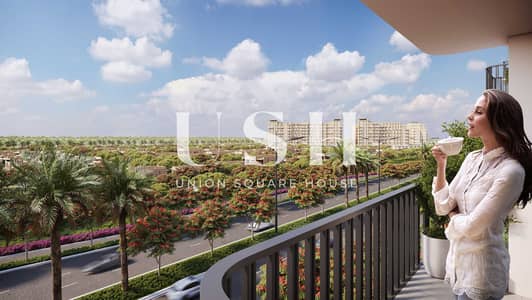 فلیٹ 1 غرفة نوم للبيع في تاون سكوير، دبي - Balcony_Symphony_1. jpg فلیٹ 1 غرفة نوم للبيع في تاون سكوير، دبي - Balcony_Symphony_1. jpg