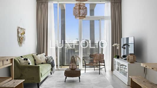 1 Bedroom Apartment for Rent in Jumeirah Village Circle (JVC), Dubai - Fully Furnished | High Floor | Closed Kitchen