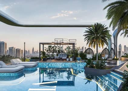 2 Bedroom Flat for Sale in Dubai Sports City, Dubai - damac_hills_2_pool_image. jpg