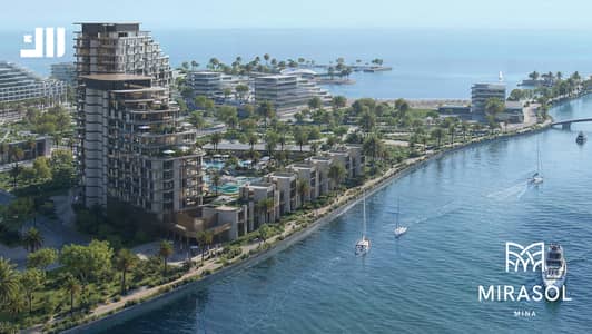 فلیٹ 2 غرفة نوم للبيع في میناء العرب، رأس الخيمة - Mirasol Render 1. png