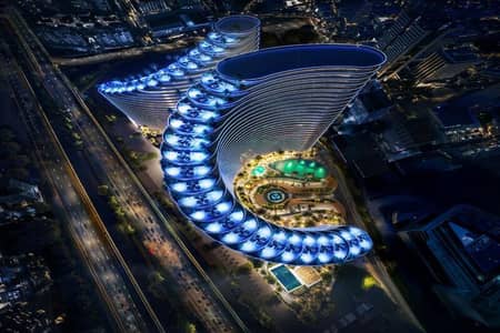 Estudio para en Venta en Majan, Dubai - Apartamento en Majan，Binghatti Skyflame，Binghatti Skyflame 2, 565000 AED - 16454647