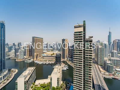 2 Bedroom Apartment for Rent in Jumeirah Beach Residence (JBR), Dubai - Upgraded | Marina View | Fully Furnished