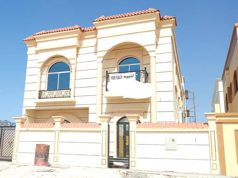 I own a villa in Ajman, Jasmine and Al Helio, for sale, in cash or with bank financing