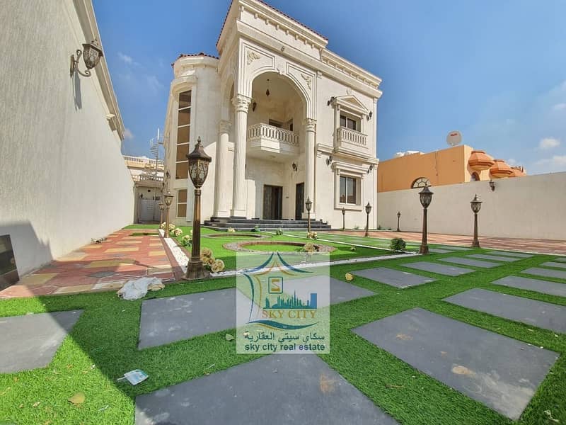 New two-storey villa in Ajman - super deluxe finishing New two-storey villa in Ajman - super deluxe finishing