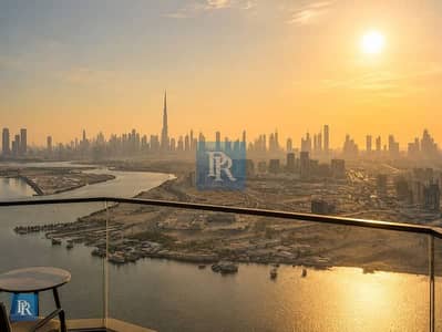 2 Bedroom Apartment for Rent in Dubai Creek Harbour, Dubai - 2 Bedroom | Furnished | Vacant | Very High Floor | Hotel Style Living